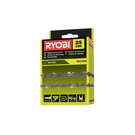 RAC240 Chaîne 25cm (40 maillons)