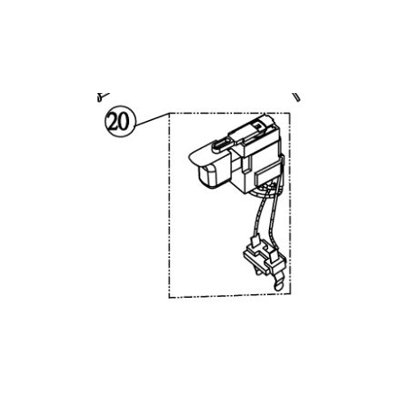 CCD1801 -  CDI1801 - CDI1803 - CDI1443 -Interrupteur Ryobi Dernières pièces